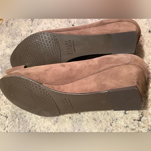 Stuart Weitzman Brown Suede Wedges - Picture 4 of 4